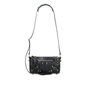 Balenciaga Black Lamb Leather Shoulder Bag