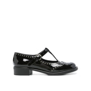 Miu Miu Black Calfskin Shoes