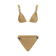 Oséree Gold Polyamide Bikini