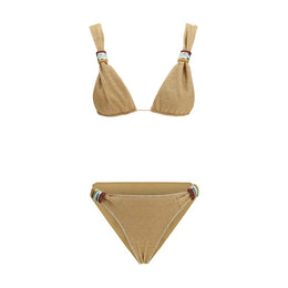 Oséree Gold Polyamide Bikini