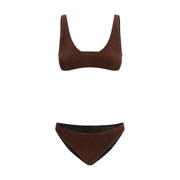 Oséree Brown Polyamide Bikini