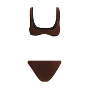 Oséree Brown Polyamide Bikini