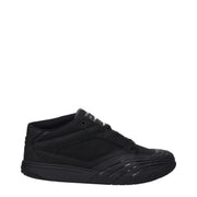 Givenchy Black Fabric Low Top Sneakers