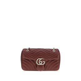 Gucci Bordeaux Calf Leather Bos Taurus Shoulder Bag