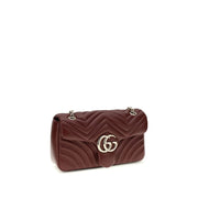 Gucci Bordeaux Calf Leather Bos Taurus Shoulder Bag