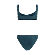 Oséree Blue Polyamide One-Piece Swimsuit