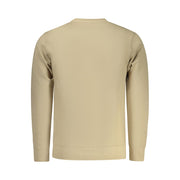 Rifle Beige Cotton Men Sweatshirt