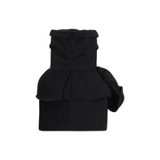 Magda Butrym Black Viscose Cocktail Dress