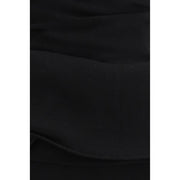 Magda Butrym Black Viscose Cocktail Dress