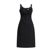 Magda Butrym Black Cotton Casual Dress