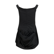 Magda Butrym Black Polyester Casual Dress