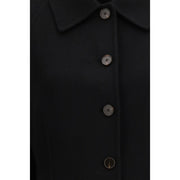 Rohe Black Wool Coat