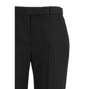 Alexander McQueen Black Wool Dress Pants