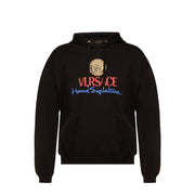 Versace Black Cotton Sweatshirt