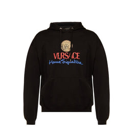 Versace Black Cotton Sweatshirt