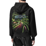 Versace Black Cotton Sweatshirt