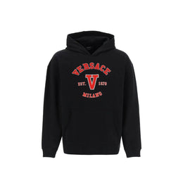 Versace Black Cotton Sweatshirt