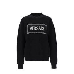 Versace Black Wool Sweatshirt