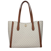 Michael Kors Beige Fabric Shoulder Bag