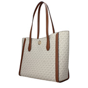 Michael Kors Beige Fabric Shoulder Bag