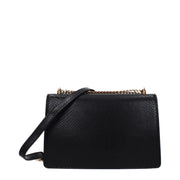 Versace Black Leather Crossbody Bag