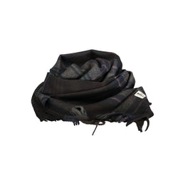 Rifle Black Polyester Mens Scarf