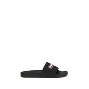 Balenciaga Black Polyurethane Sandals