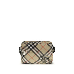 Burberry Beige Polyester Shoulder Bag