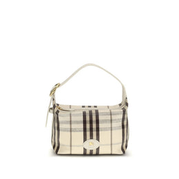 Burberry Beige Cotton Shoulder Bag