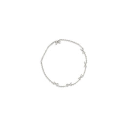 Self-Portrait Silver Brass Necklace