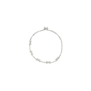 Self-Portrait Silver Brass Necklace