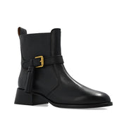 See By Chloé Black Calfskin Ankle Boots