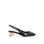 Dolce & Gabbana Black Calfskin High Heel Pumps
