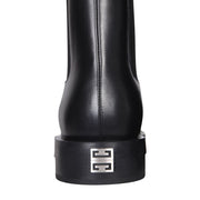 Givenchy Black Calfskin Chelsea Boots