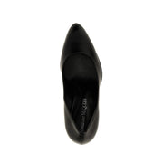 Alexander McQueen Black Lambskin High Heel Pumps