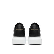 Alexander McQueen Black Calfskin Chunky Sneakers