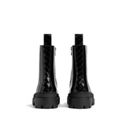 Bottega Veneta Black Calfskin Ankle Boots