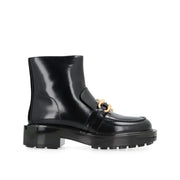 Bottega Veneta Black Calfskin Ankle Boots