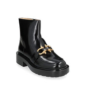 Bottega Veneta Black Calfskin Ankle Boots