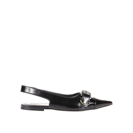 Givenchy Black Calfskin Ballet Flats