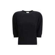 Allude Black Cashmere Sweatshirt