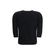 Allude Black Cashmere Sweatshirt