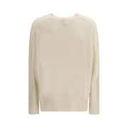 Allude Cream Cashmere Cashmere Sweater