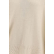 Allude Cream Cashmere Cashmere Sweater