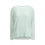 Allude Light Blue Cashmere Cashmere Sweater