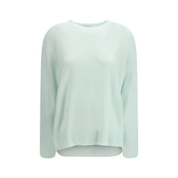 Allude Light Blue Cashmere Cashmere Sweater