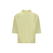 Allude Bicolor Cashmere Polo Shirt
