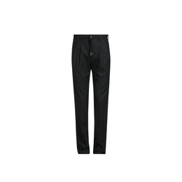Herno Black Elastane Casual Pants