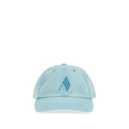 The Attico Blue Cotton Cap (Baseball Hat)