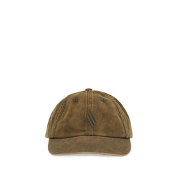 The Attico Brown Cotton Cap (Baseball Hat)